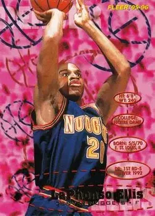 1995-96 Fleer #43 LaPhonso Ellis