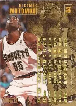 Back of Dikembe Mutombo
