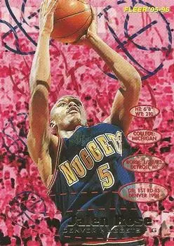 1995-96 Fleer #47 Jalen Rose