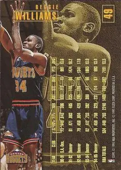 Back of Reggie WIlliams