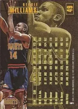 Back of Reggie WIlliams