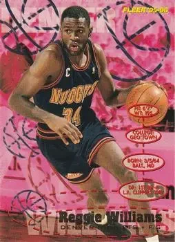 1995-96 Fleer #49 Reggie WIlliams