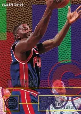 1995-96 Fleer #50 Joe Dumars