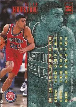 Back of Allan Houston