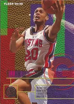 1995-96 Fleer #52 Allan Houston