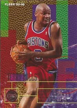 1995-96 Fleer #55 Terry Mills