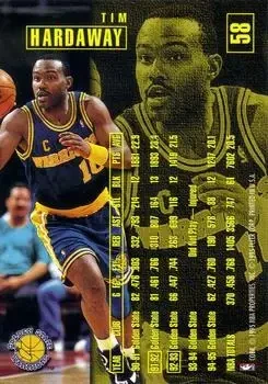 Back of Tim Hardaway