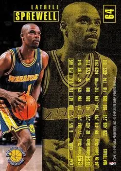 Back of Latrell Sprewell