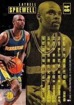 Back of Latrell Sprewell