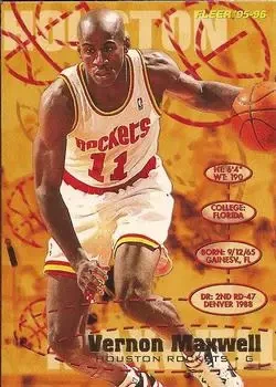 1995-96 Fleer #70 Vernon Maxwell