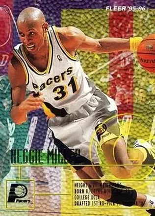 1995-96 Fleer #76 Reggie Miller