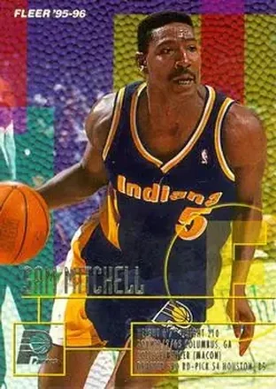 1995-96 Fleer #77 Sam Mitchell