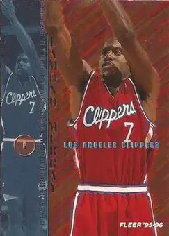 1995-96 Fleer #82 - Lamond Murray - Los Angeles Clippers