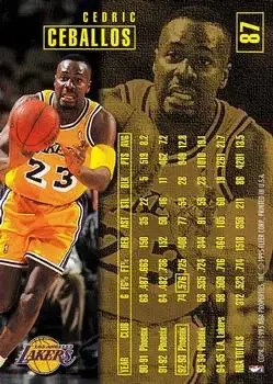 Back of Cedric Ceballos