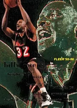 1995-96 Fleer #95 Billy Owens