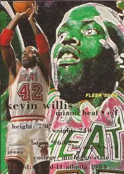 1995-96 Fleer #99 Kevin Willis