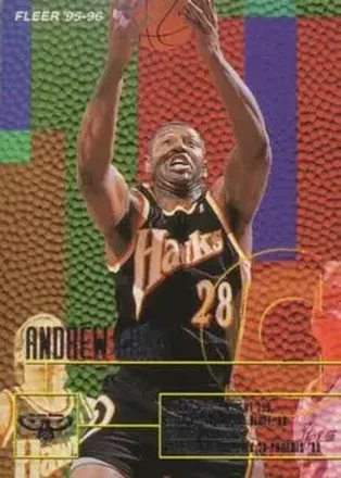 1995-96 Fleer European #4 Andrew Lang