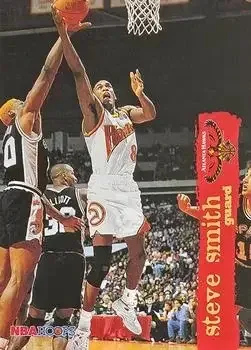 1995-96 Hoops #7 Steve Smith