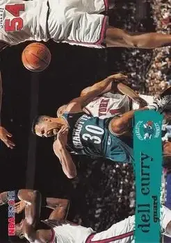 1995-96 Hoops #16 Dell Curry