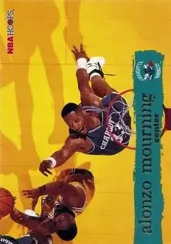 1995-96 Hoops #19 Alonzo Mourning