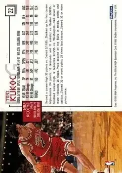Back of Toni Kukoc