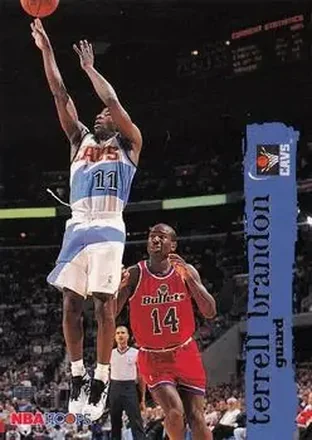 1995-96 Hoops #26 Terrell Brandon