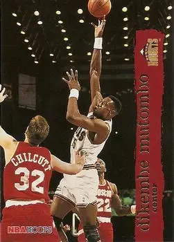 1995-96 Hoops #40 Dikembe Mutombo
