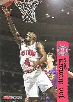 1995-96 Hoops #45 Joe Dumars