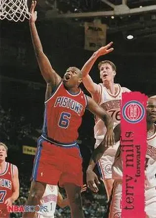1995-96 Hoops #50 Terry Mills
