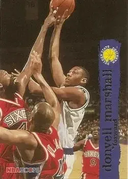 1995-96 Hoops #53 Donyell Marshall