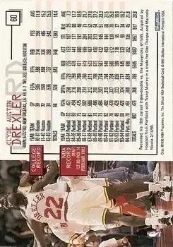 Back of Clyde Drexler