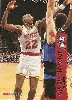 1995-96 Hoops #60 Clyde Drexler