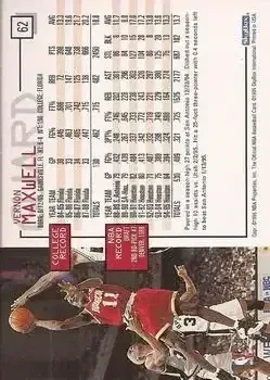 Back of Vernon Maxwell