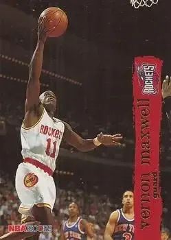 1995-96 Hoops #62 Vernon Maxwell