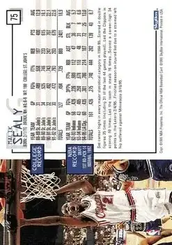 Back of Malik Sealy