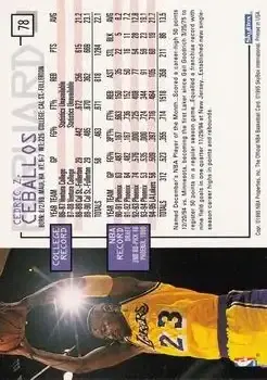 Back of Cedric Ceballos