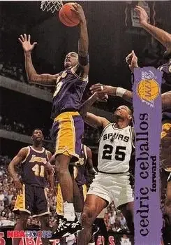 1995-96 Hoops #78 Cedric Ceballos