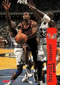 1995-96 Hoops #84 Harold Miner