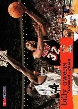 1995-96 Hoops #85 Billy Owens