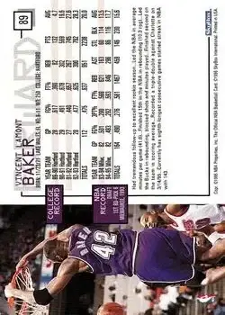 Back of Vin Baker