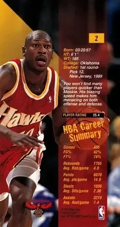 Back of Mookie Blaylock