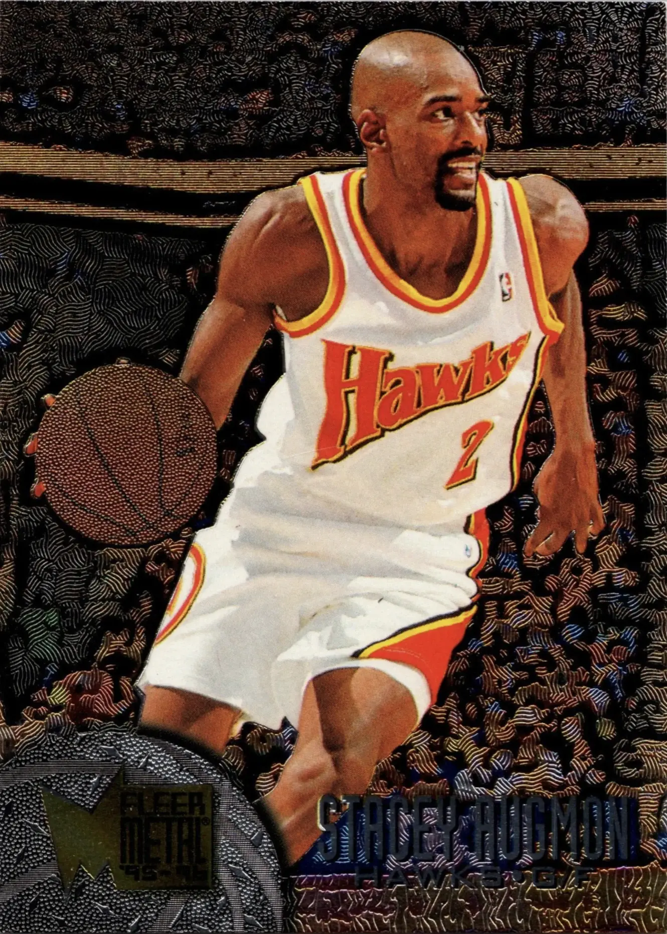 1995-96 Metal #1 Stacey Augmon