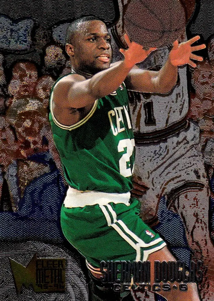 1995-96 Metal #6 Sherman Douglas