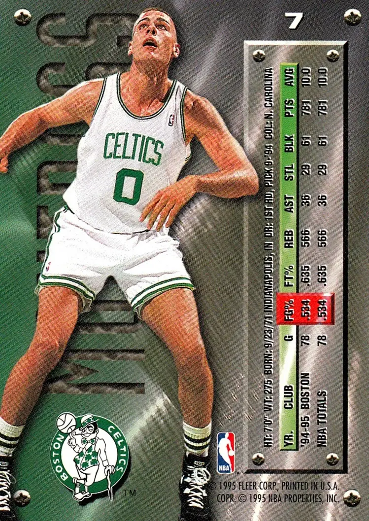 Back of Eric Montross