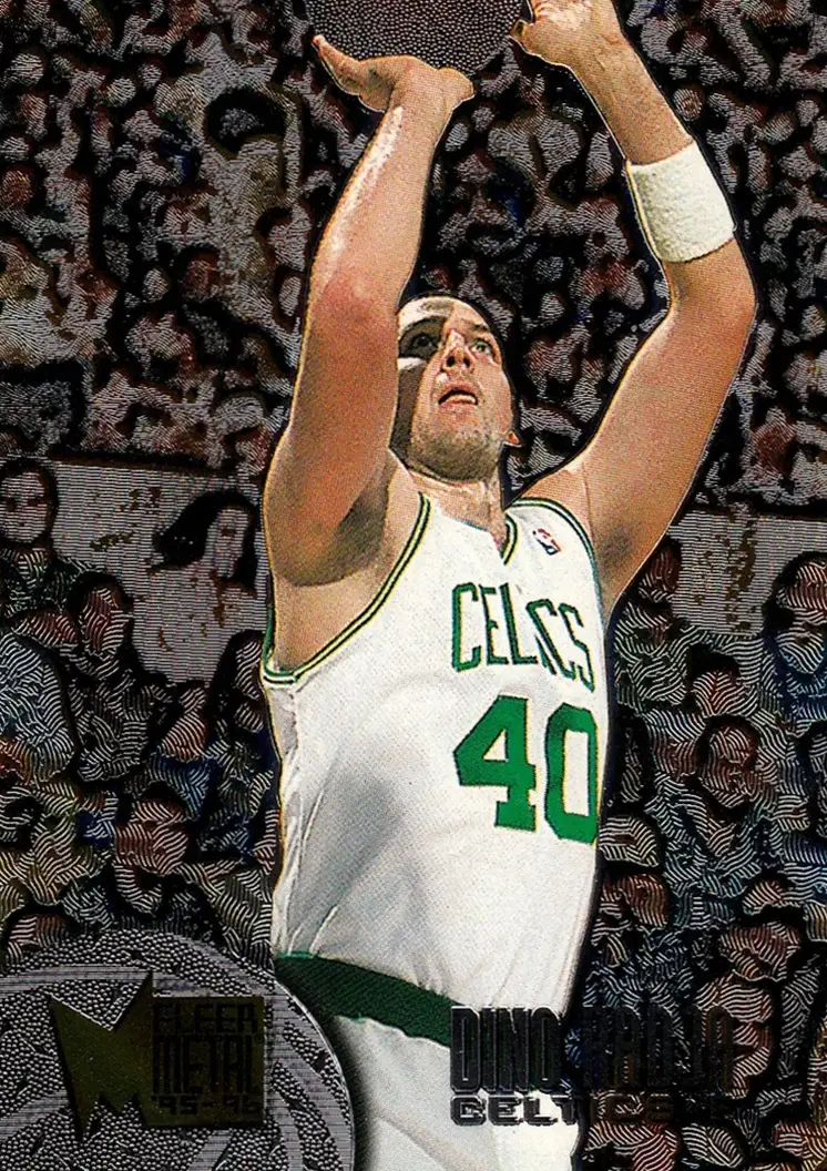 1995-96 Metal #8 Dino Radja