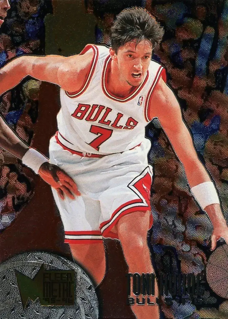 1995-96 Metal #14 Toni Kukoc