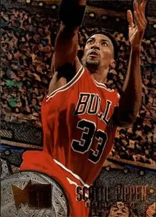 1995-96 Metal #15 Scottie Pippen