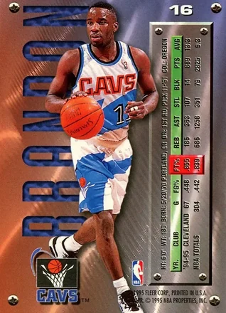 Terrell Brandon Rückseite