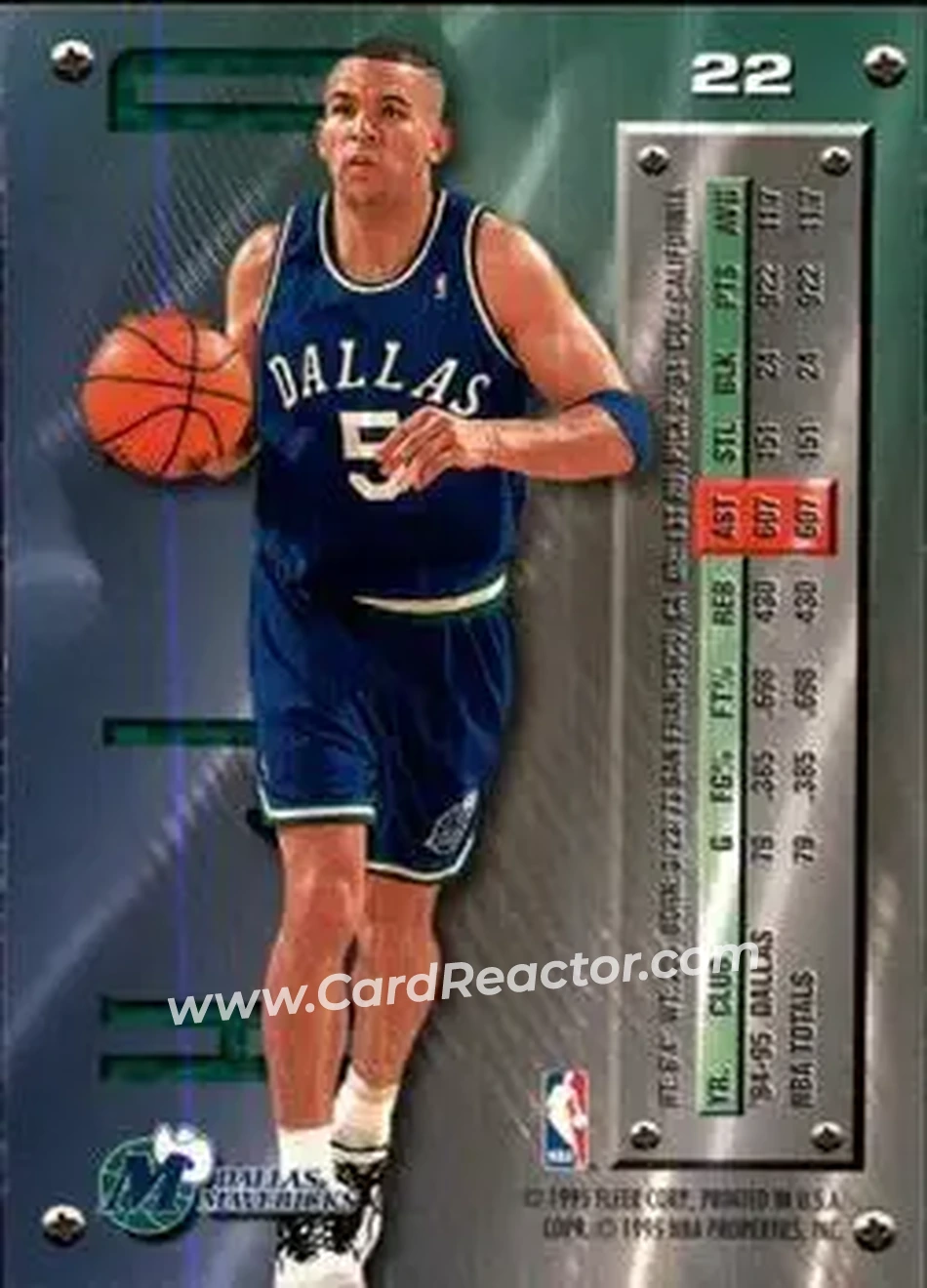 Back of Jason Kidd