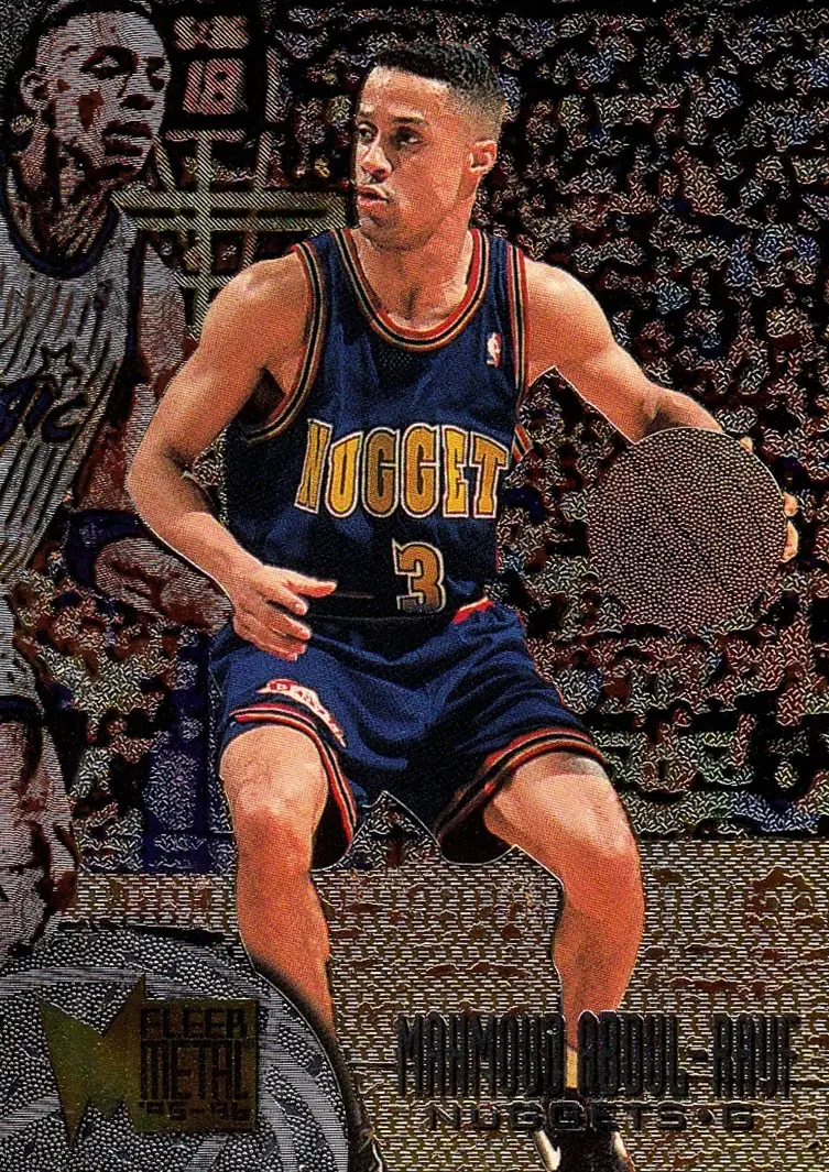 1995-96 Metal #24 Mahmoud Abdul-Rauf